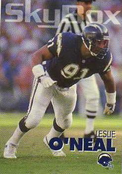 1993 SkyBox Impact #286 Leslie O'Neal Front