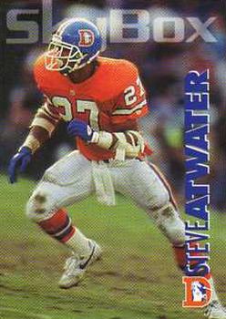 1993 SkyBox Impact #81 Steve Atwater Front