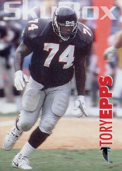 1993 SkyBox Impact #4 Tory Epps Front