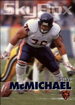 1993 SkyBox Impact #38 Steve McMichael Front