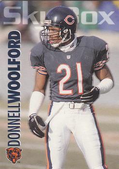 1993 SkyBox Impact #41 Donnell Woolford Front