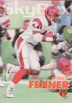 1993 SkyBox Impact #46 Derrick Fenner Front
