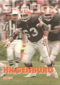 1993 SkyBox Impact #55 Jay Hilgenberg Front