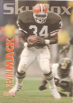 1993 SkyBox Impact #58 Kevin Mack Front