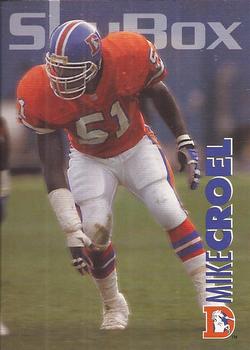 1993 SkyBox Impact #82 Mike Croel Front
