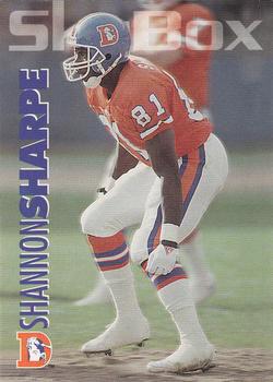 1993 SkyBox Impact #86 Shannon Sharpe Front