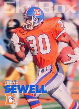 1993 SkyBox Impact #90 Steve Sewell Front