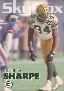 1993 SkyBox Impact #109 Sterling Sharpe Front