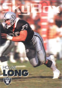 1993 SkyBox Impact #155 Howie Long Front