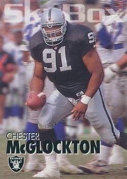1993 SkyBox Impact #157 Chester McGlockton Front
