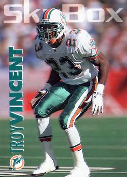 1993 SkyBox Impact #178 Troy Vincent Front