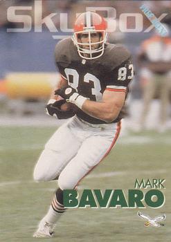 1993 SkyBox Impact #255 Mark Bavaro Front