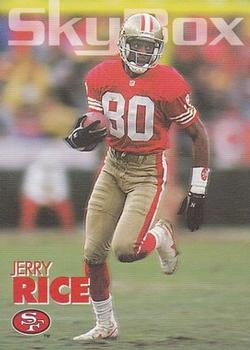 1993 SkyBox Impact #293 Jerry Rice Front