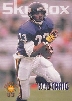 1993 SkyBox Impact #351 Roger Craig Front