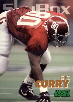 1993 SkyBox Impact #366 Eric Curry Front