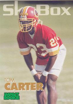 1993 SkyBox Impact #376 Tom Carter Front