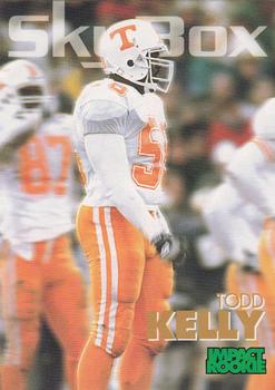 1993 SkyBox Impact #385 Todd Kelly Front