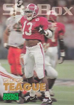 1993 SkyBox Impact #387 George Teague Front