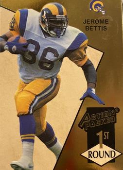 1993 Action Packed - Mint #172 Jerome Bettis Front