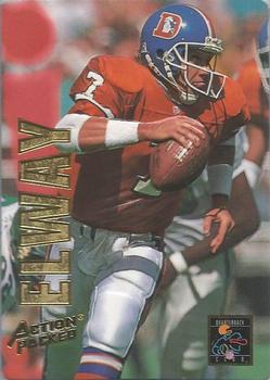 1993 Action Packed - Quarterback Club Braille #3B John Elway Front