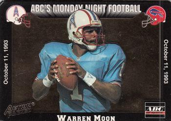1993 Action Packed Monday Night Football #21 Warren Moon Front
