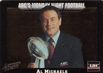 1993 Action Packed Monday Night Football #81 Al Michaels Front