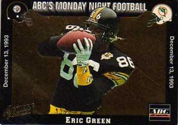 1993 Action Packed Monday Night Football #62 Eric Green Front