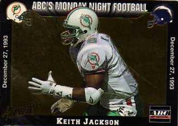 1993 Action Packed Monday Night Football #71 Keith Jackson Front