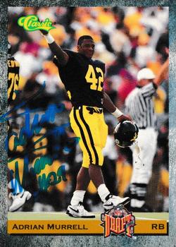 1993 Classic - Autographs #30 Adrian Murrell Front