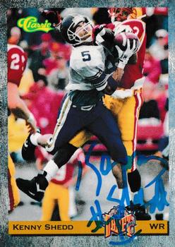 1993 Classic - Autographs #50 Kenny Shedd Front