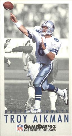 1993 GameDay #1 Troy Aikman Front