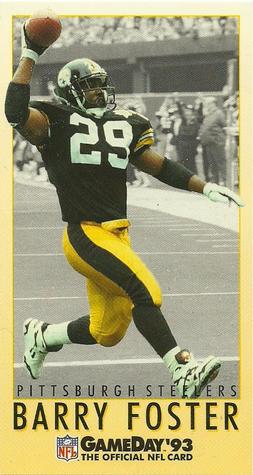 1993 GameDay #5 Barry Foster Front