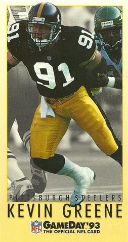 1993 GameDay #42 Kevin Greene Front