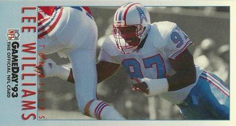 1993 GameDay #152 Lee Williams Front