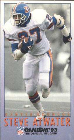 1993 GameDay #162 Steve Atwater Front