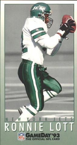 1993 GameDay #171 Ronnie Lott Front