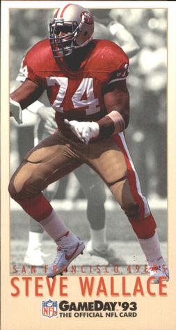1993 GameDay #304 Steve Wallace Front