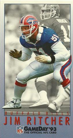 1993 GameDay #352 Jim Ritcher Front