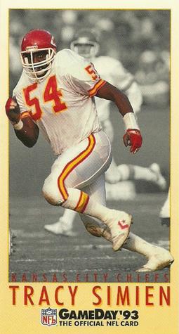 1993 GameDay #366 Tracy Simien Front