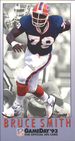 1993 GameDay #412 Bruce Smith Front