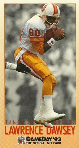 1993 GameDay #448 Lawrence Dawsey Front