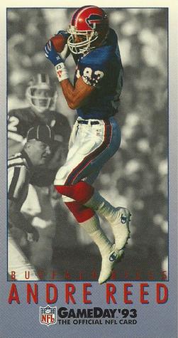 1993 GameDay #464 Andre Reed Front