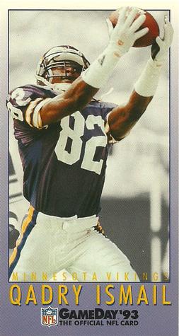 1993 GameDay #470 Qadry Ismail Front