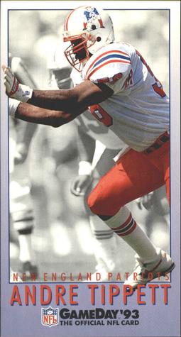 1993 GameDay #472 Andre Tippett Front