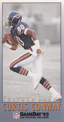 1993 GameDay #47 Curtis Conway Front