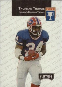 1993 Playoff - Headliners Exchange #H-5 Thurman Thomas Front