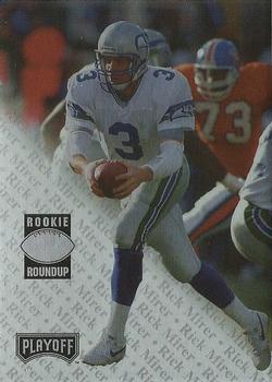 1993 Playoff - Rookie Roundup Exchange #R-8 Rick Mirer Front