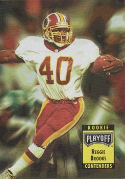 1993 Playoff Contenders - Rookie Contenders #3 Reggie Brooks Front