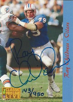1993 Pro Line Live - Autographs #NNO Ray Childress Front