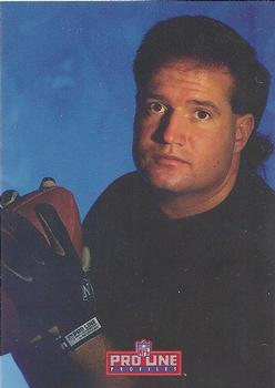1993 Pro Line Profiles #513 Jeff George Front